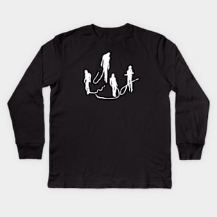 Beached Things - inverted Kids Long Sleeve T-Shirt